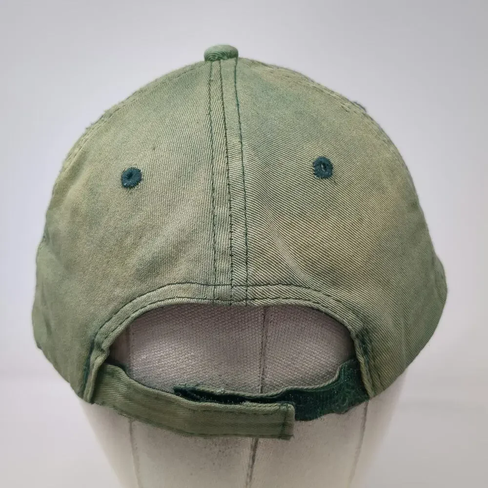 BIG Baseball Cap Green OSFM White Pine Forest Engineers Adjustable Cotton Hat